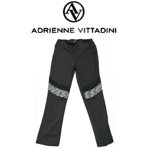 Adrienne Vittadini Pants - ADRIENNE VITTADINI sport Capri black leggings size S   Ex Cond